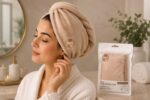 Luxury Hair Towel – Beige - Image 2